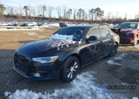 2014 Audi A6 2.0T Premium z USA, uszkodzony, nr VIN WAUGFAFC2EN066481